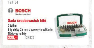 Sada šroubovacích bitů