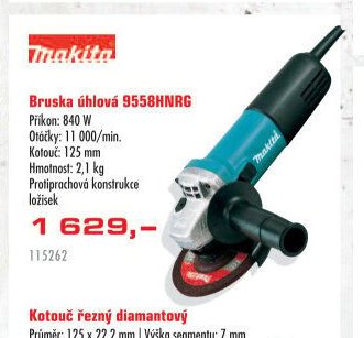 Bruska úhlová 9558HNRG