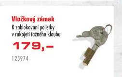 Vložkový zámek
