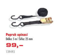 Popruh upínací