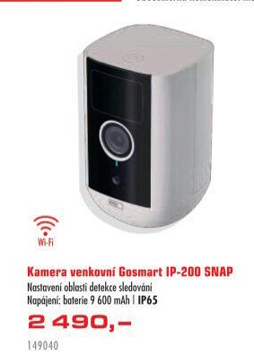 Kamera venkovní Gosmart IP-200 SNAP