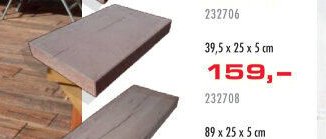 Prkno Bark 39,5 x 25 x 5 cm