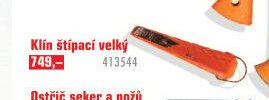 Klín štípací velký