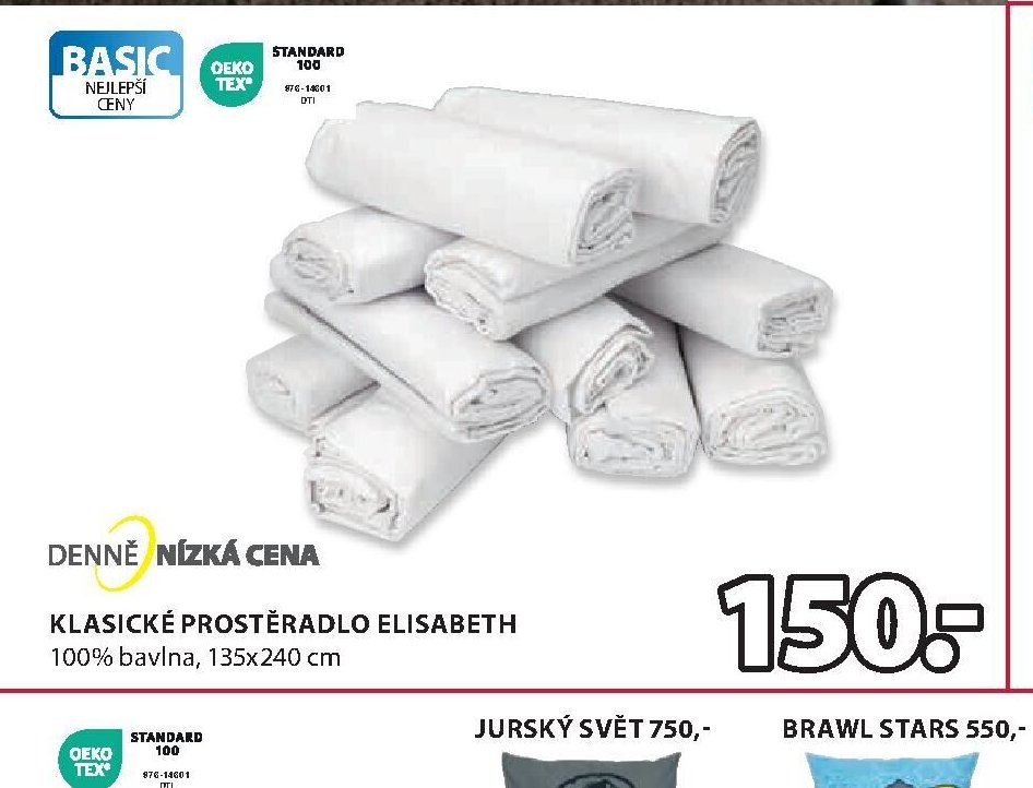Klasické prostěradlo ELISABETH