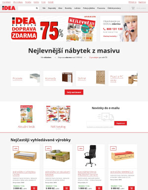 akční leták IDEA nábytek 8.8.2023-14.8.2023