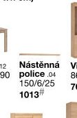 Nástěnná police .04