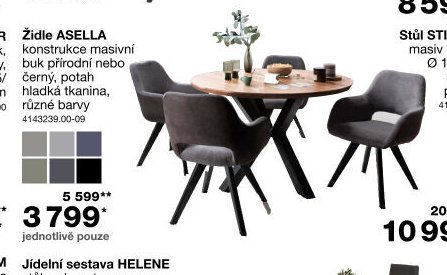 Židle ASELLA