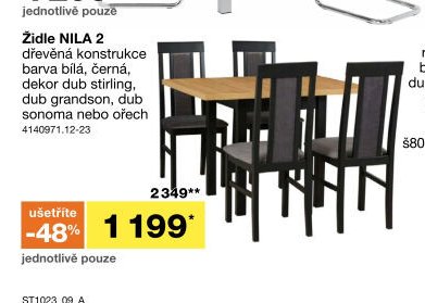 Židle NILA 2