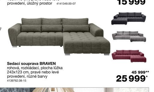 Sedací souprava BRAVEN