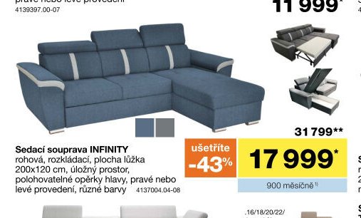 Sedací souprava INFINITY