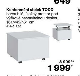 Konferenční stolek TODD