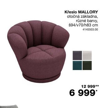 Křeslo MALLORY