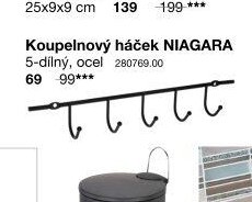 Koupelnový háček NIAGARA