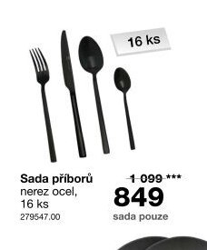 Sada příborů nerez ocel, 16 ks