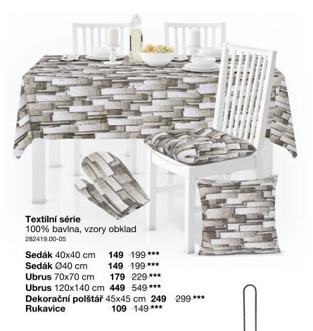 Textilní série