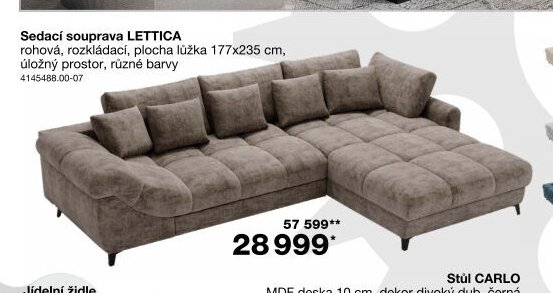 Sedací souprava LETTICA