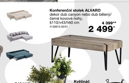 Konferenční stolek ALVARO