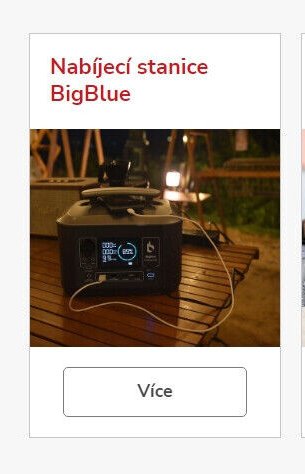 Nabíjecí stanice BigBlue