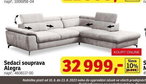 Sedací souprava Alegra