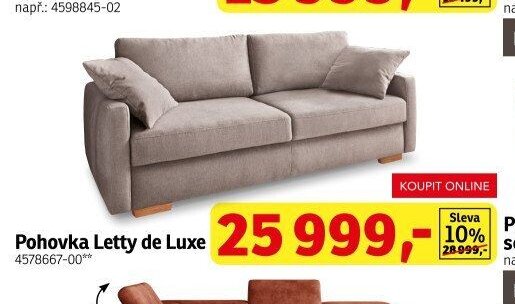 Pohovka Letty de Luxe