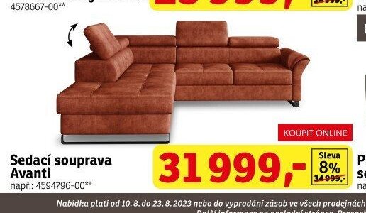 Sedací souprava Avanti