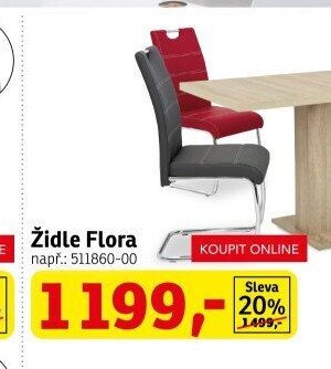 Židle Flora