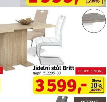 Jídelní stůl Britt