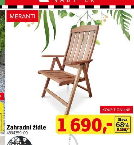 Zahradní židle