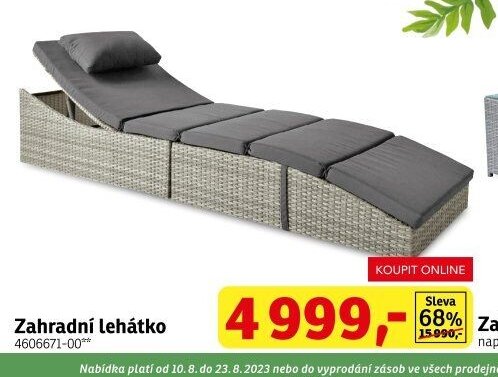 Zahradní lehátko 4606671-00