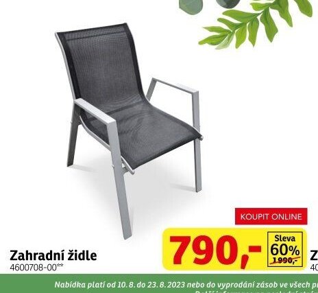 Zahradní židle