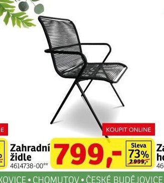 Zahradní židle