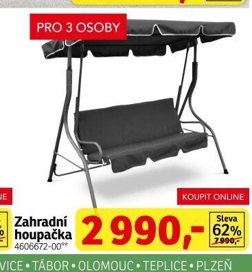Zahradní houpačka