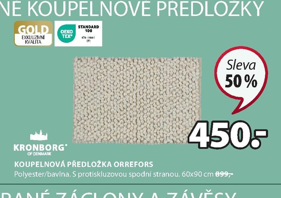 KOUPELNOVÁ PŘEDLOŽKA ORREFORS