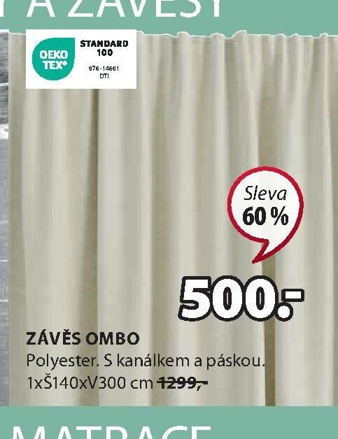 ZÁVĚS OMBO