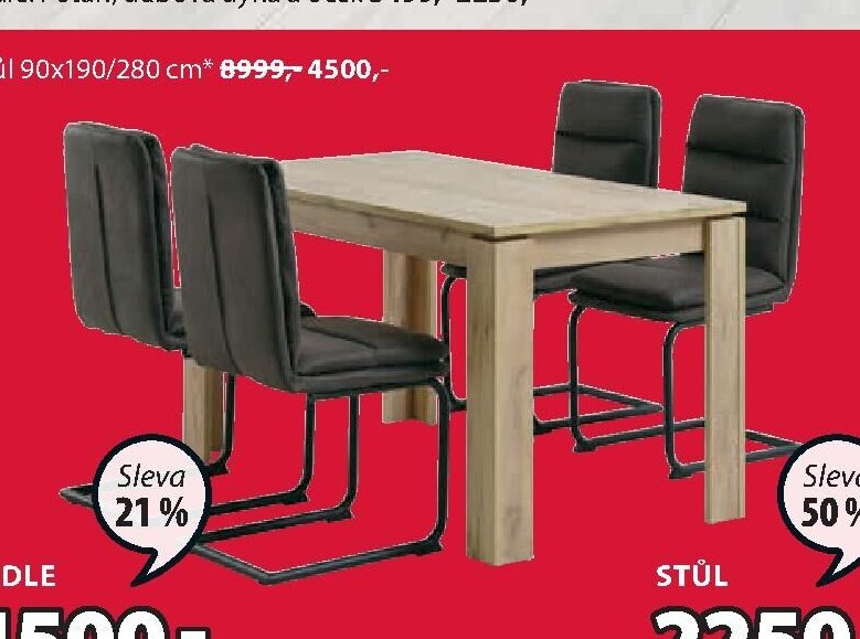 JÍDELNÍ STŮL LINTRUP