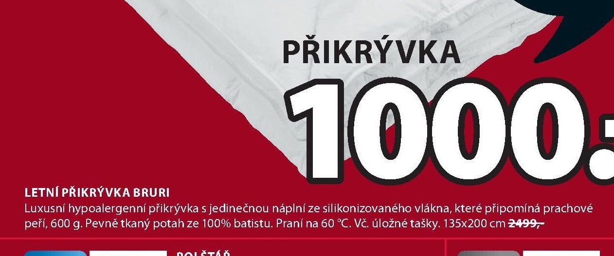 Letní přikrývka Bruri
