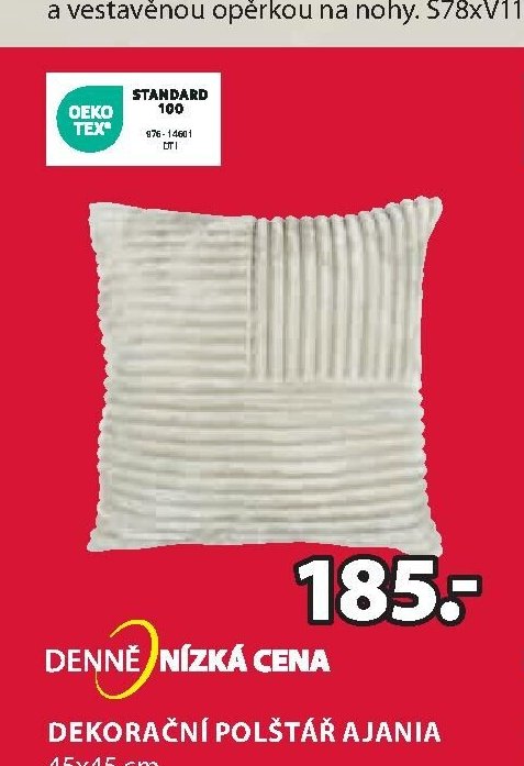 DEKORAČNÍ POLŠTÁŘ AJANIA
