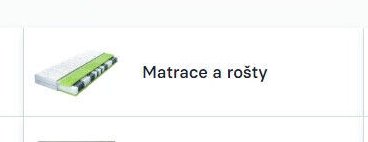 Matrace a rošty