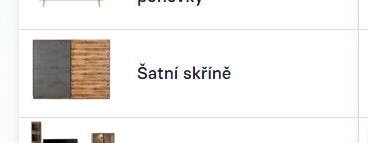 Šatní skříně