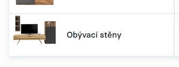 Obývací stěny