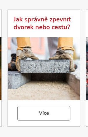 Jak správně zpevnit dvorek nebo cestu?