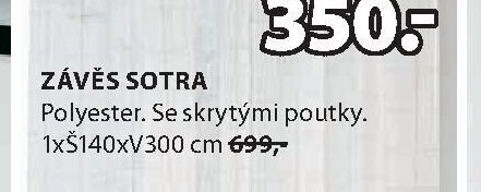 ZÁVĚS SOTRA