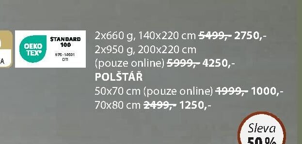 Sada přikrývek
