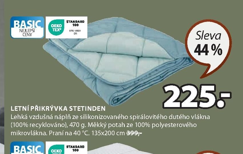 Letní přikrývka STETINDEN