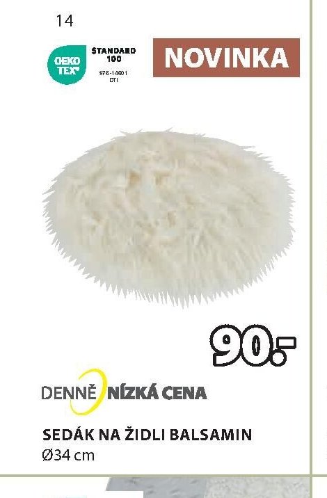 SEDÁK NA ŽIDLI BALSAMIN