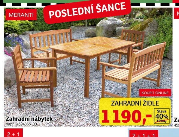 Zahradní nábytek