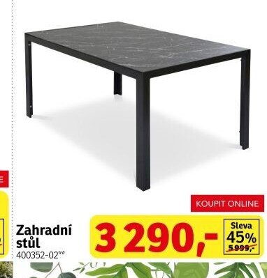 Zahradní stůl