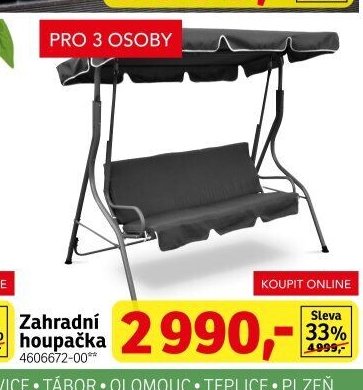 Zahradní houpačka