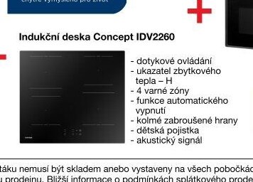 Indukční deska Concept IDV2260