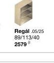 Regál .05/25